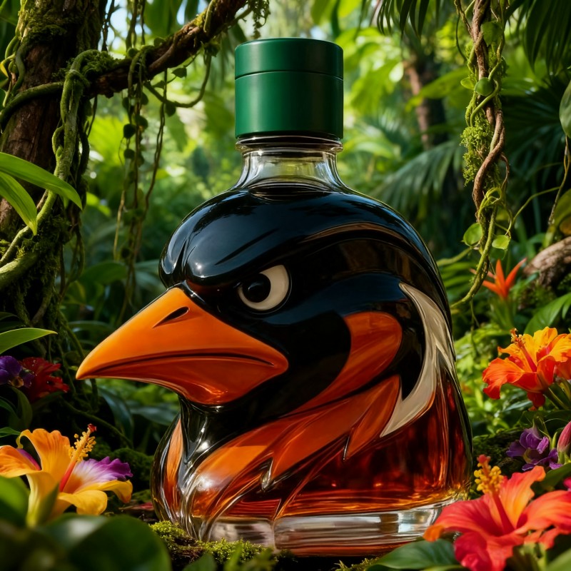 Wholesale Baltimore Orioles Limited Edition Whiskey Bottle 350ML Venta al por mayor Botella de whisky de edición limitada de los Orioles de Baltimore 350 ML