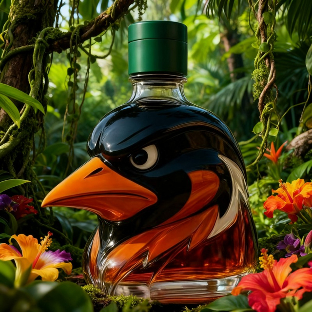 Botella de whisky Baltimore Orioles Edición Limitada 350ML