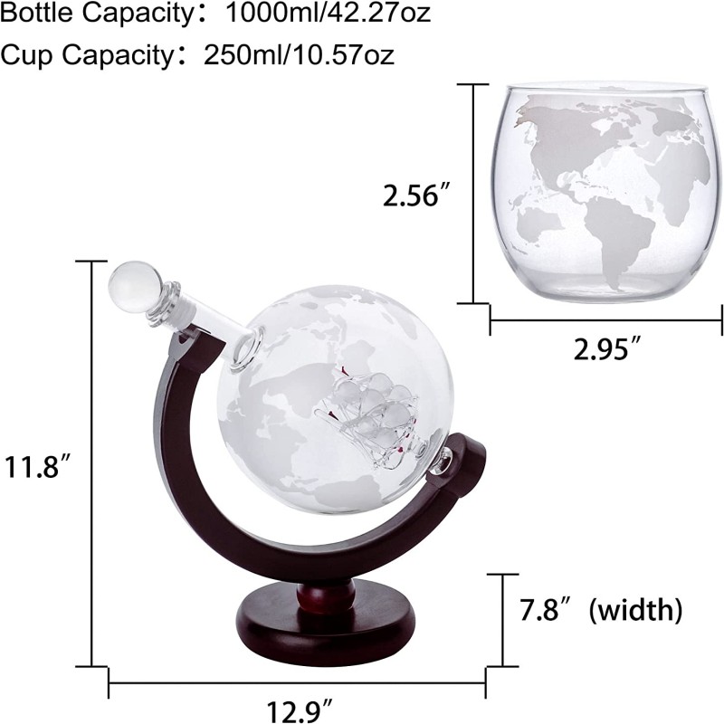 Decantador de globo OEM y ODM