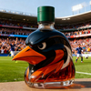 Botella de whisky Baltimore Orioles Edición Limitada 350ML