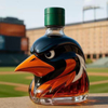 Botella de whisky Baltimore Orioles Edición Limitada 350ML